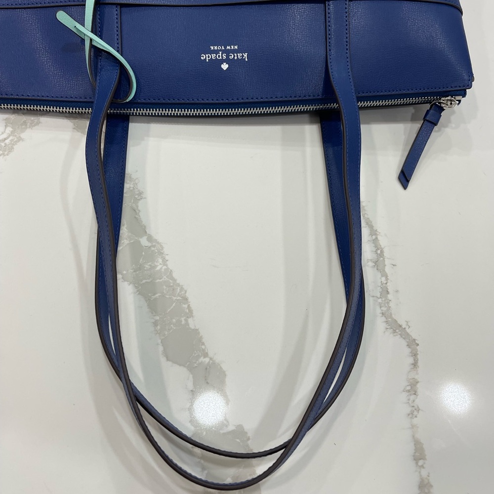 Kate Spade Navy Tote with Colorful Camel Design - Picture 15 of 16